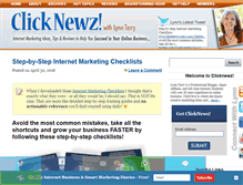 Tablet Screenshot of clicknewz.com